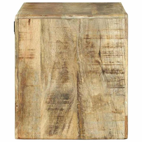 vidaXL TV-kaappi hyllyllä Ruskea 60 x 32 x 36 cm Täysi Mangopuu