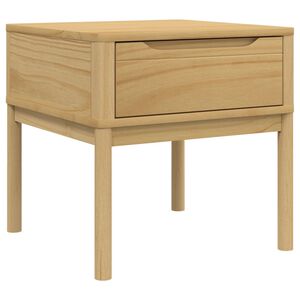 vidaXL Lamppup&ouml;yt&auml; FLORO vahanruskea 55x55x54 cm t&auml;ysi m&auml;nty