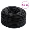 vidaXL Paineilmaletku musta 0,6" 50 m kumi ja PVC