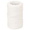 vidaXL Monik&auml;ytt&ouml;inen k&ouml;ysi 2 mm 50 m valkoinen PP