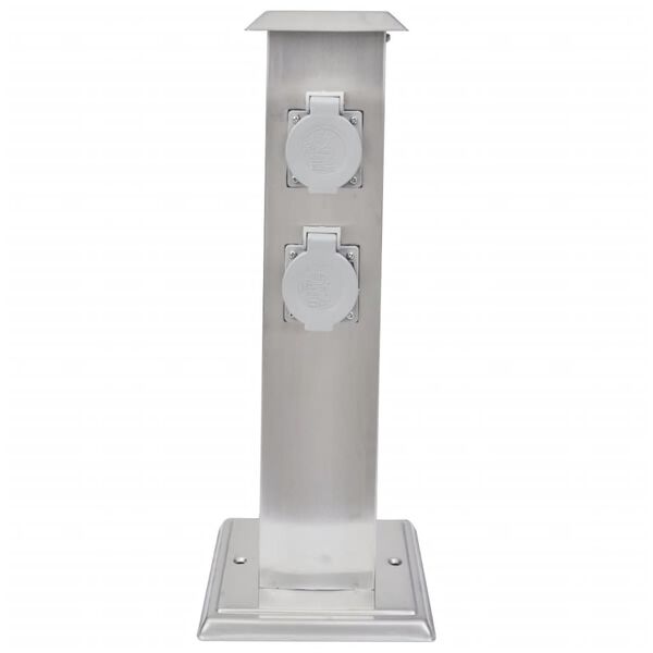 Puutarhan Pistorasiatolppa Ruostumaton Teräs