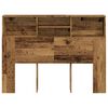 vidaXL päätykaappi vanhaa puuta 140x19x103,5 cm