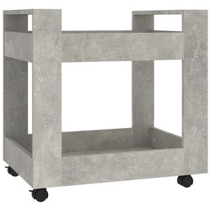 vidaXL Ty&ouml;p&ouml;yt&auml;vaunu betoninharmaa 60x45x60 cm tekninen puu