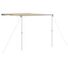 vidaXL Asuntoauton ja -vaunun markiisi 2,4x3x2,15 m beige