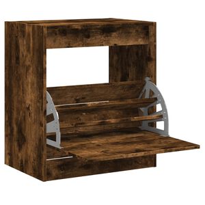vidaXL Kenk&auml;kaappi savutammi 60x42x69 cm tekninen puu
