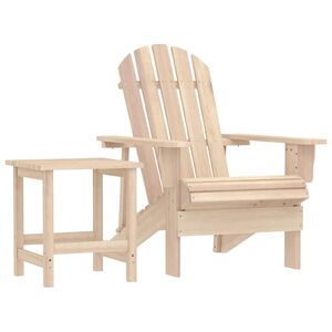 vidaXL Adirondack-puutarhatuoli p&ouml;yd&auml;ll&auml; t&auml;ysi kuusi