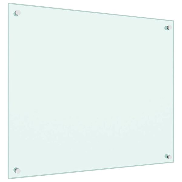 vidaXL Keitti&ouml;n roiskesuoja maitov&auml;ri 70x60 cm karkaistu lasi