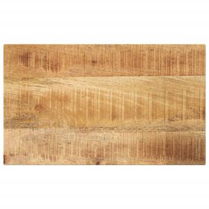 vidaXL P&ouml;yt&auml;levy 40x20x3,8 cm Suorakulmainen T&auml;yspuu Karkea Mango