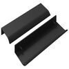 vidaXL Kahva 725 kpl Musta 120 x 39.6 x 17 mm Alumiini