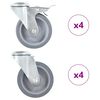 vidaXL Rullapy&ouml;r&auml;t pultinrei&acute;ill&auml; 8 kpl 100 mm