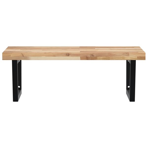 vidaXL Pesuallashylly sein&auml;lle ter&auml;s ja t&auml;ysi akasiapuu