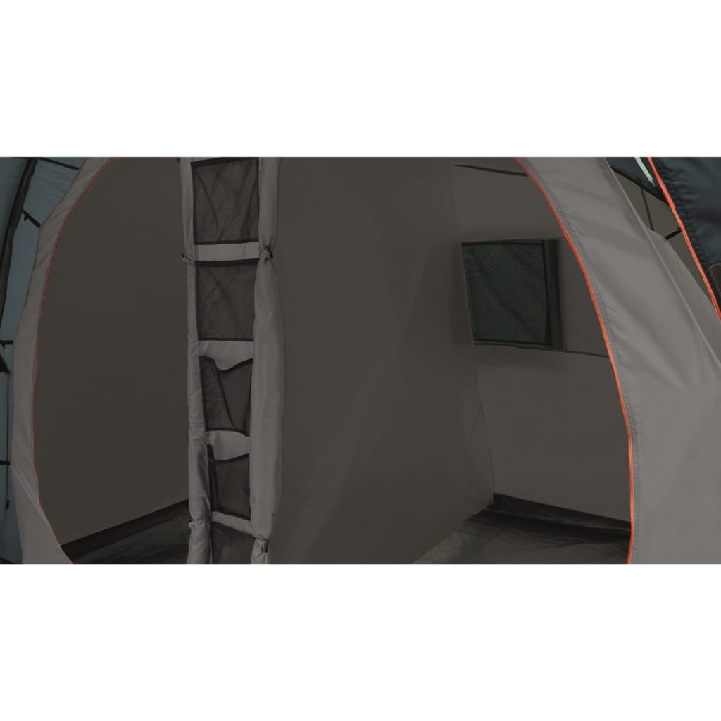Easy Camp Tunneliteltta Galaxy 400 4 hengelle teräksen harmaa/sininen