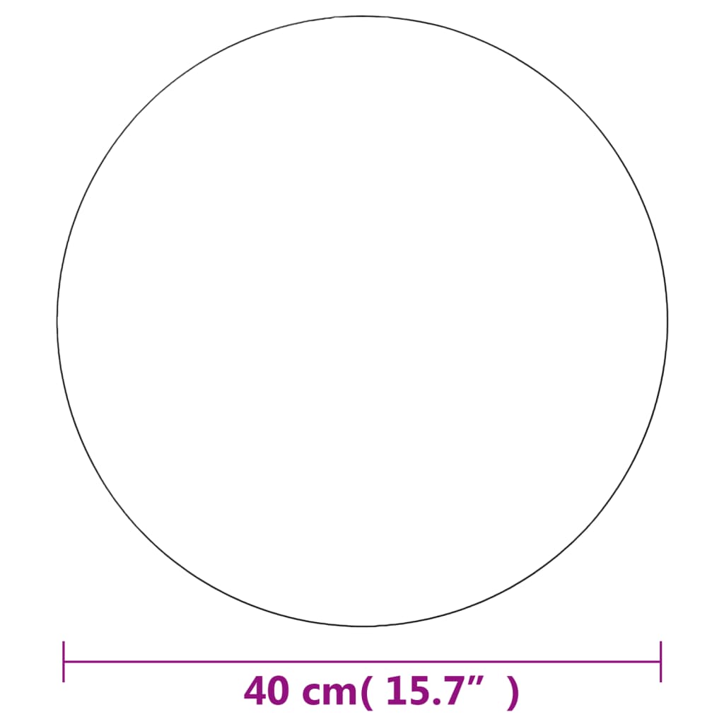 vidaXL Seinäpeili pyöreä 40 cm lasi