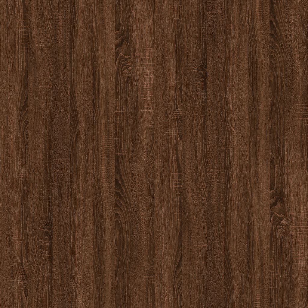 vidaXL Sohvapöytä ruskea tammi 60x44,5x45 cm tekninen puu