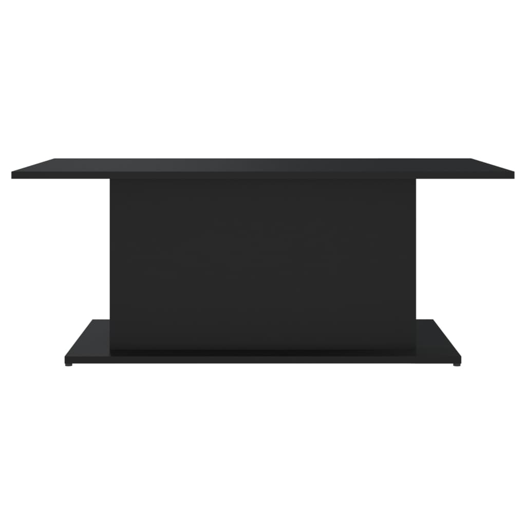 vidaXL Sohvapöytä musta 102x55,5x40 cm lastulevy