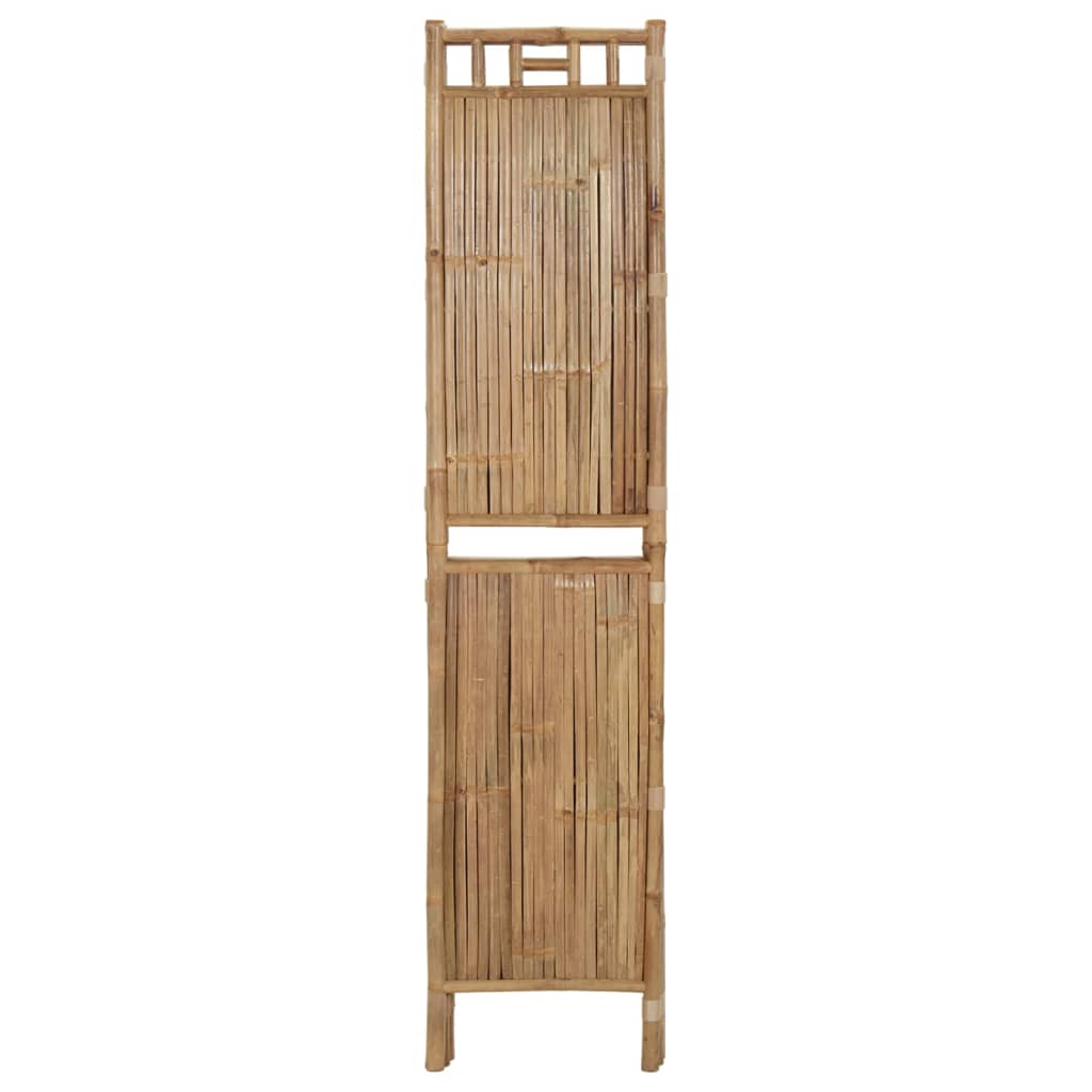 vidaXL 4-paneelinen tilanjakaja bambu 160x180 cm