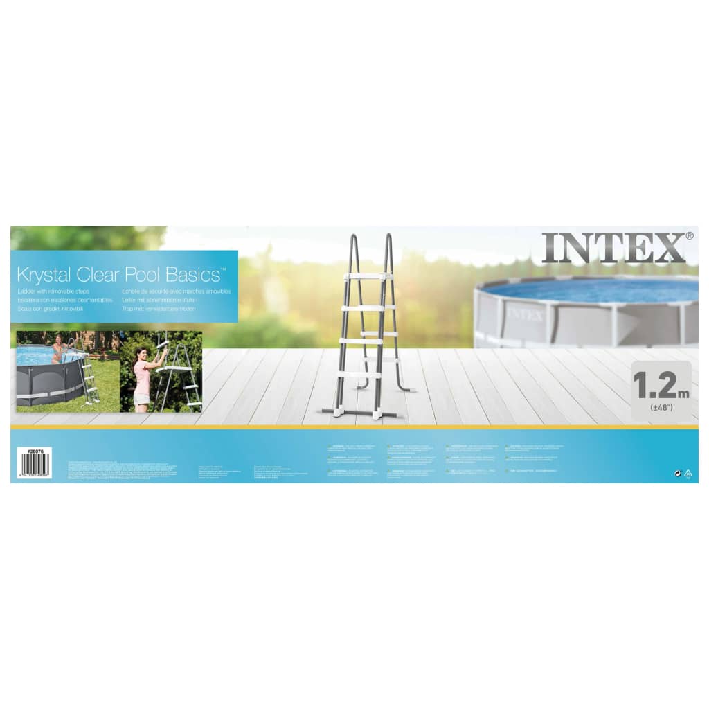 Intex 4-askelmaiset Uima-altaan turvatikkaat 122 cm