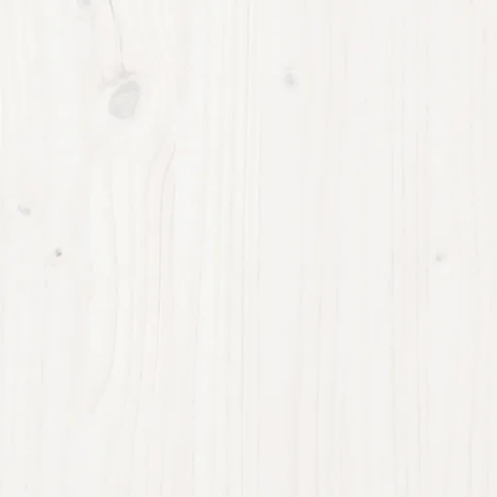 vidaXL Ulkorahi valkoinen 120x80 cm täysi mänty