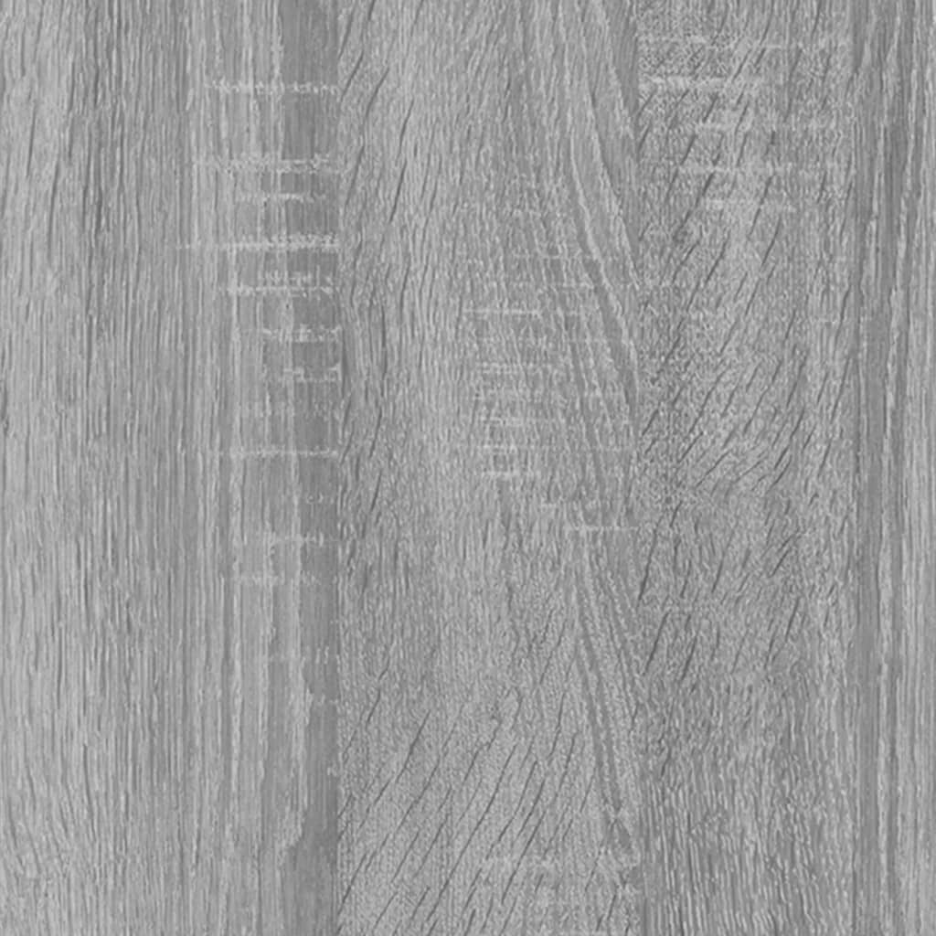 vidaXL Sohvapöytä harmaa Sonoma 90x50x36,5 cm tekninen puu