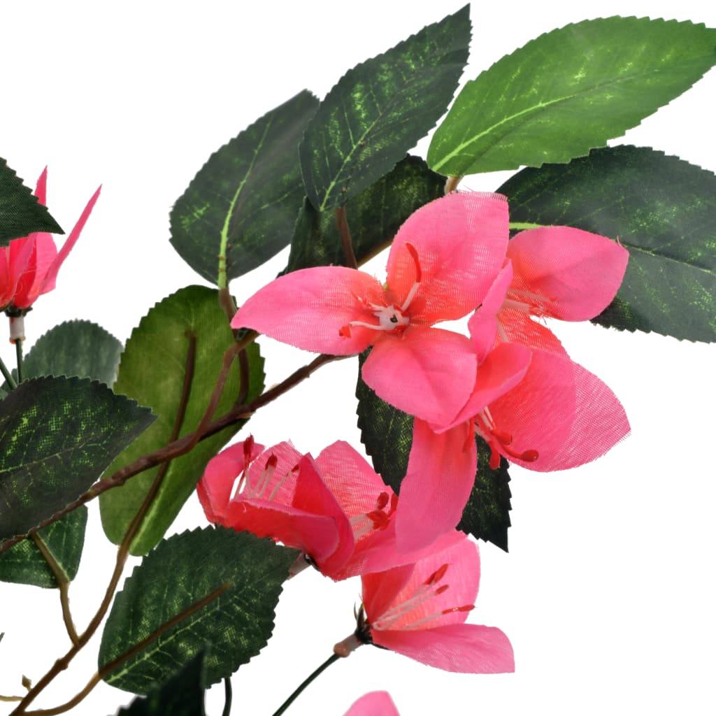 vidaXL Tekokukka ruukulla alppiruusu pinkki 165 cm
