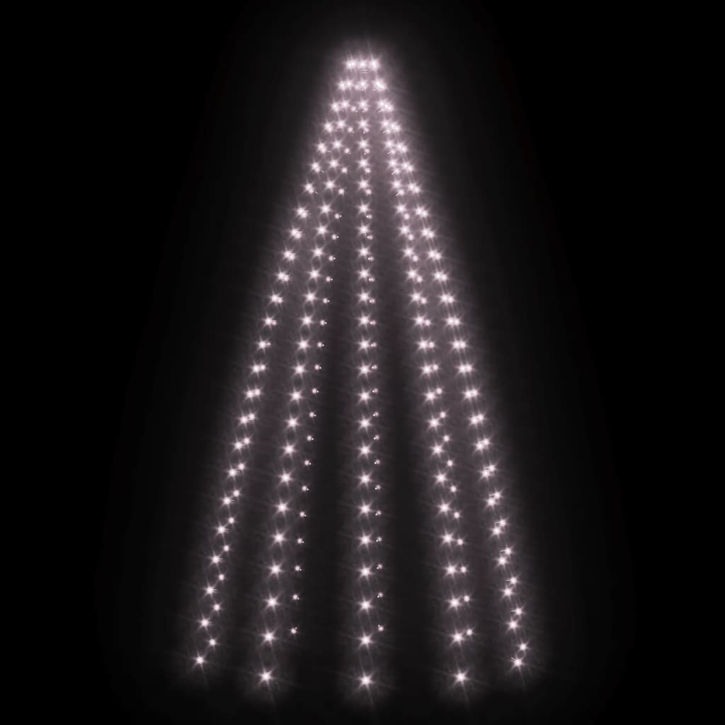 vidaXL Joulukuusen valoverkko 250 LEDiä 250 cm
