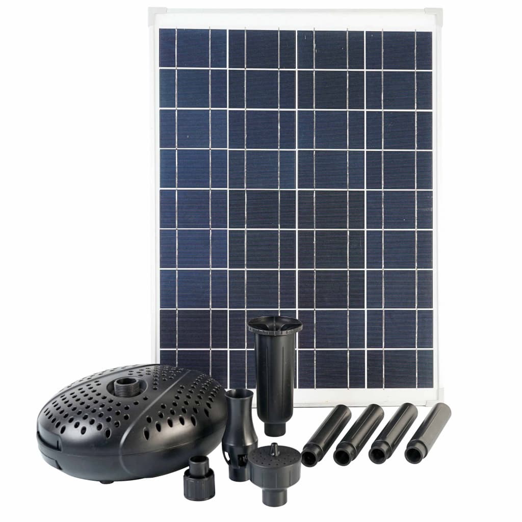 Ubbink SolarMax 2500 -setti aurinkopaneelilla ja pumpulla