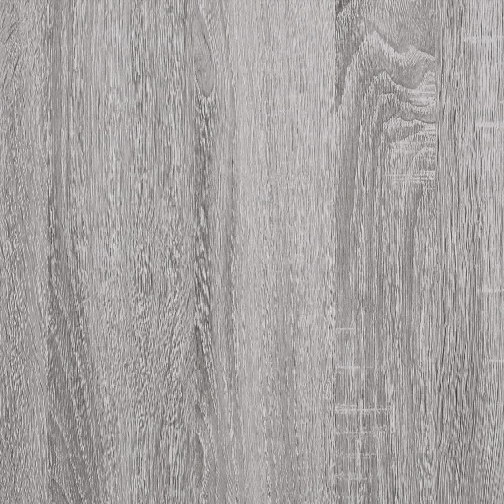 vidaXL Sohvapöytä harmaa Sonoma 102x50x40 cm tekninen puu