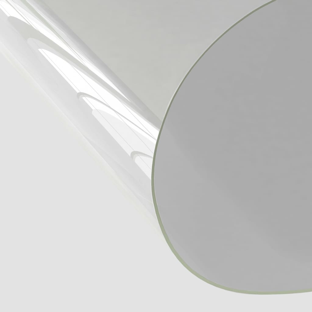 vidaXL Pöytäsuoja läpinäkyvä 120x60 cm 2 mm PVC