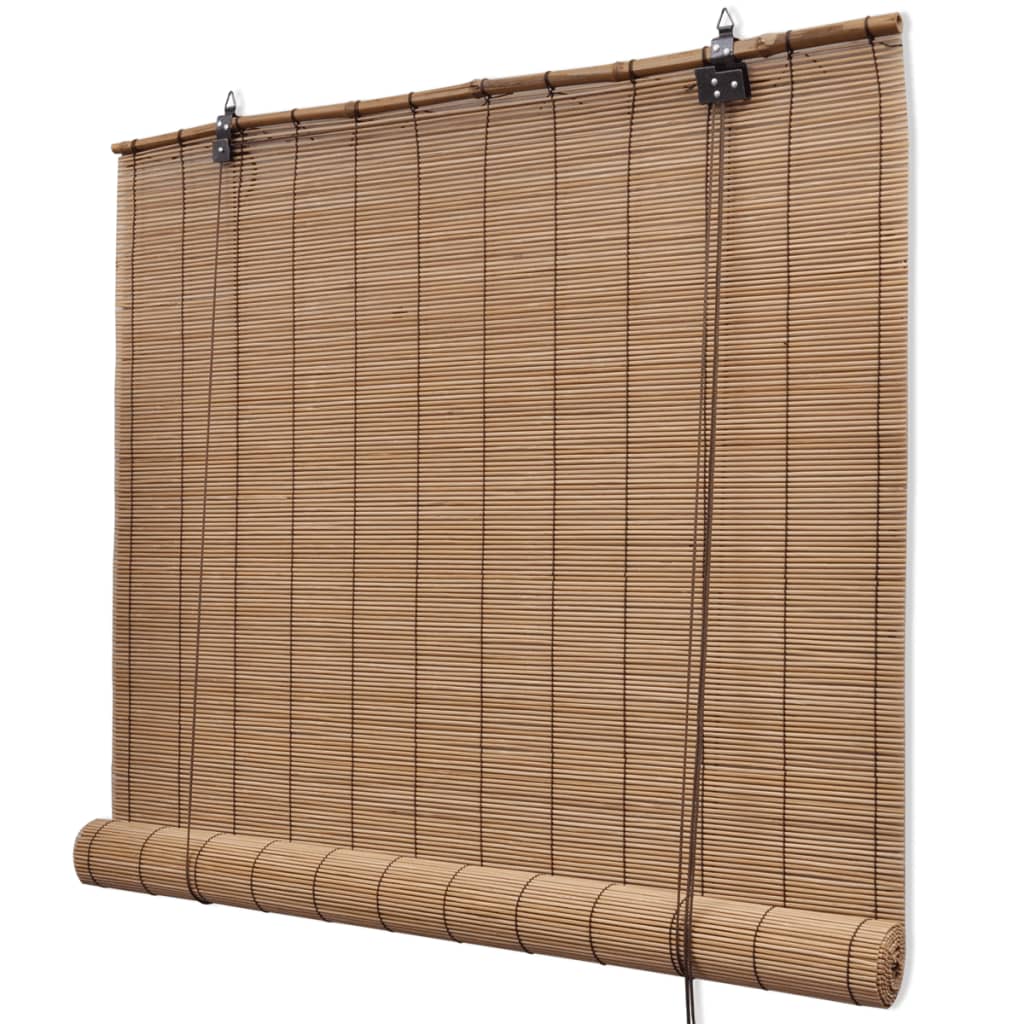 Ruskea Bambu rullaverho 80 x 160 cm