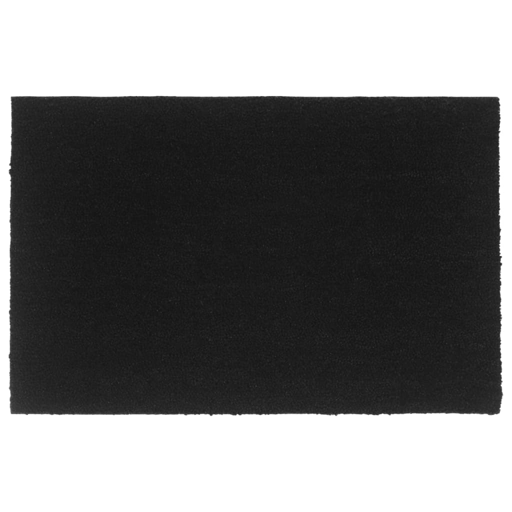 vidaXL Ovimatto musta 65x100 cm tuftattu kookos