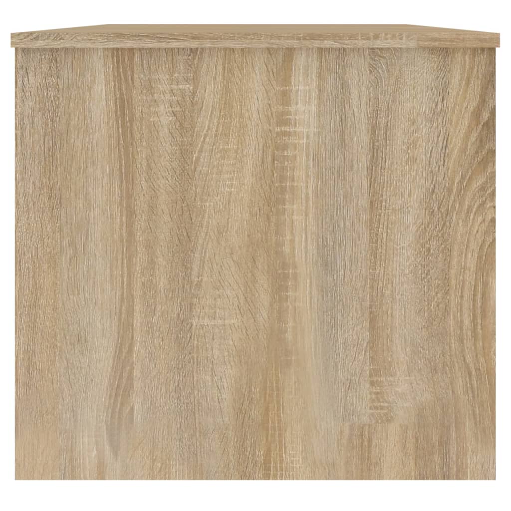vidaXL Sohvapöytä Sonoma-tammi 102x50,5x46,5 cm tekninen puu