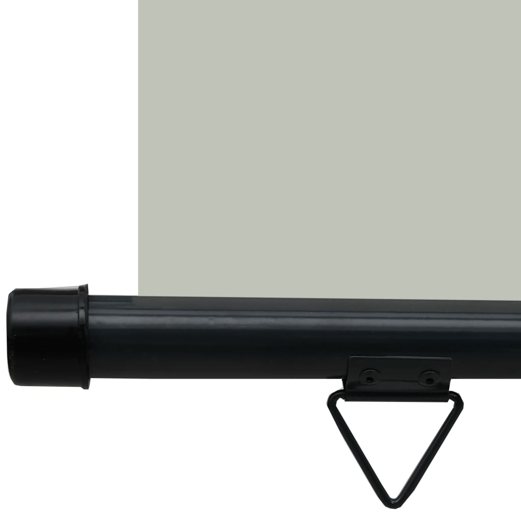 vidaXL Parvekkeen sivumarkiisi 170x250 cm harmaa
