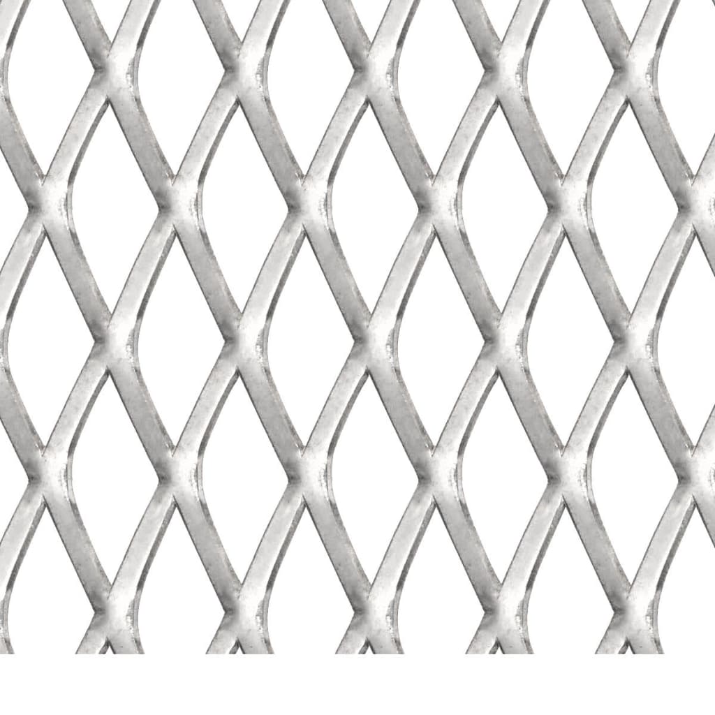 vidaXL Puutarhan verkkoaita ruostumaton teräs 50x50 cm 45x20x4 mm
