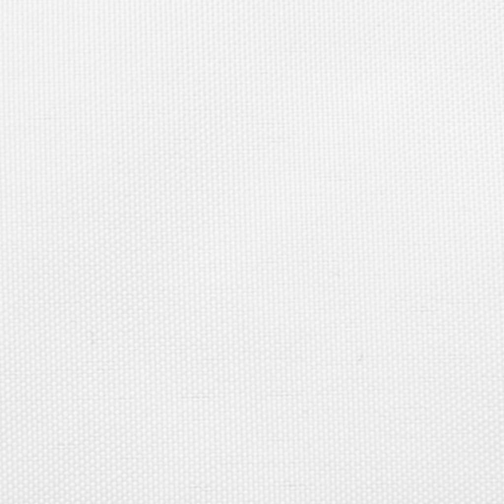 vidaXL Aurinkopurje Oxford-kangas neliö 2,5x2,5 m valkoinen