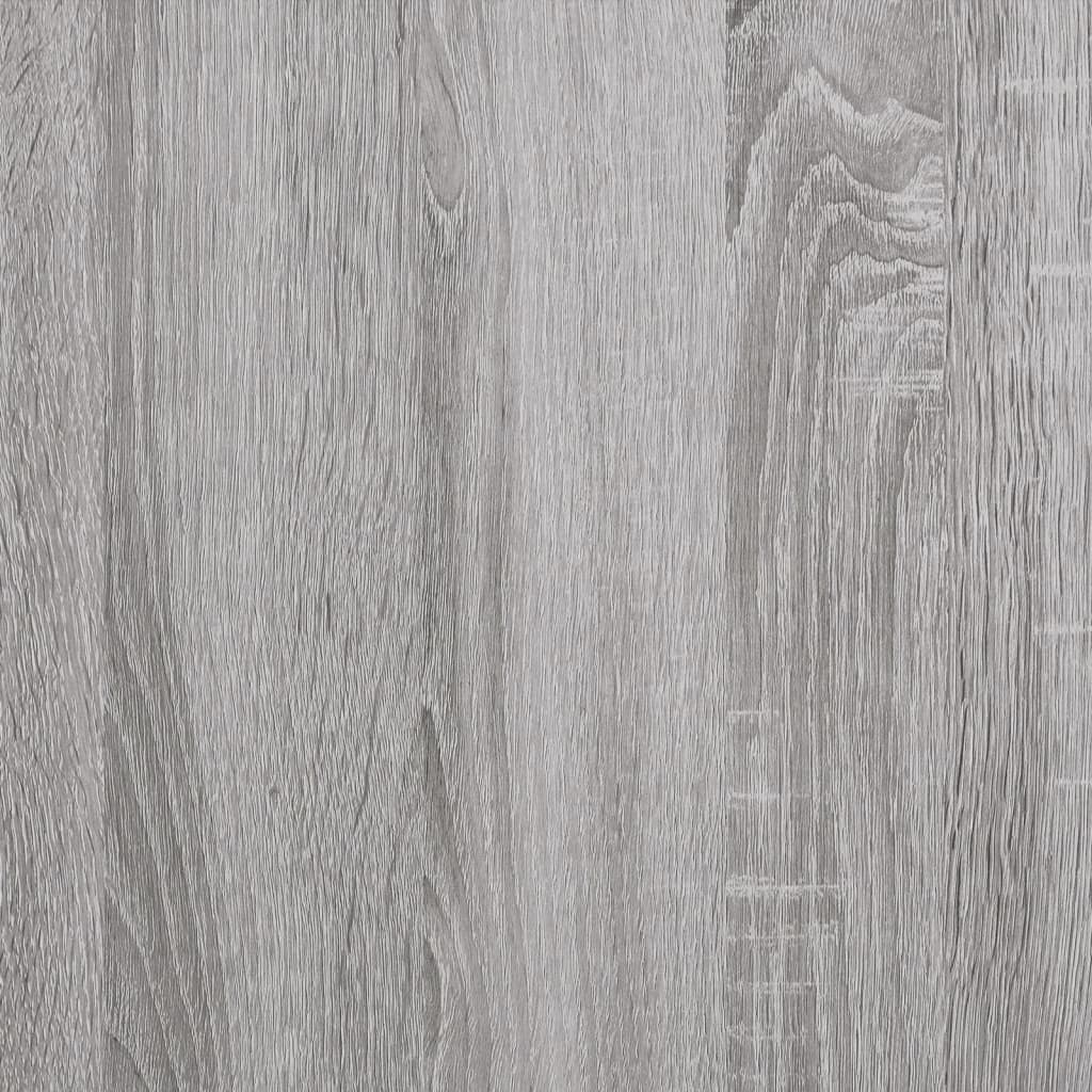 vidaXL Sohvapöytä harmaa Sonoma 100x50x35,5 cm tekninen puu