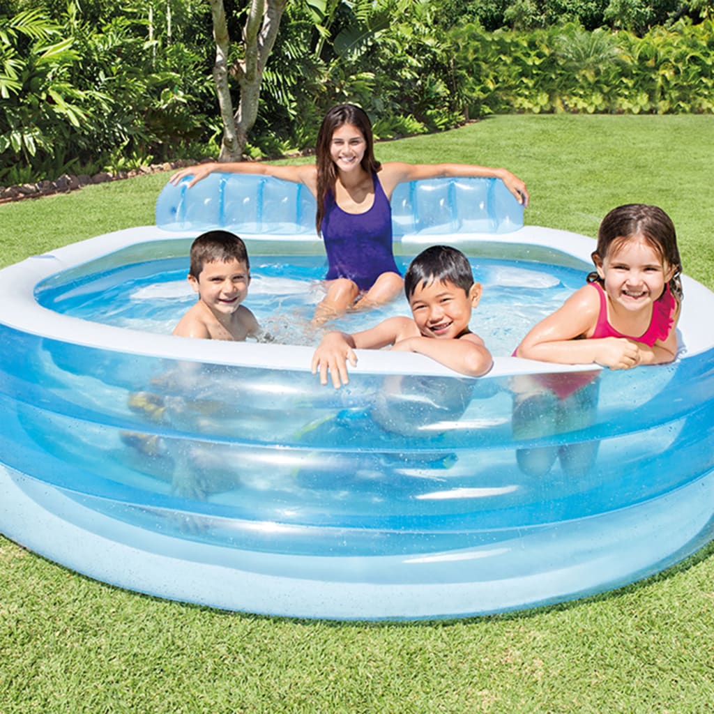 Intex Swim Center Ilmatäytteinen uima-allas Family Lounge Pool 56475NP