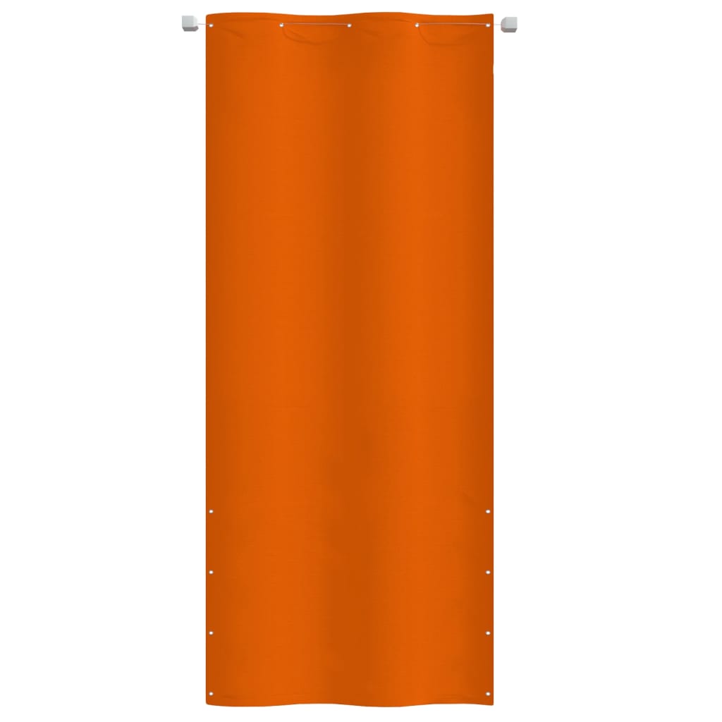 vidaXL Parvekkeen suoja oranssi 100x240 cm Oxford kangas
