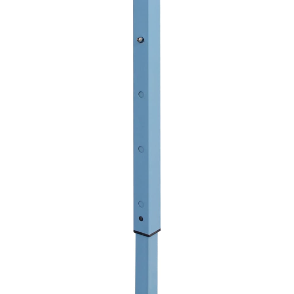 vidaXL Taitettava juhlateltta 4 sivuseinällä pop-up 3x4,5 m sininen