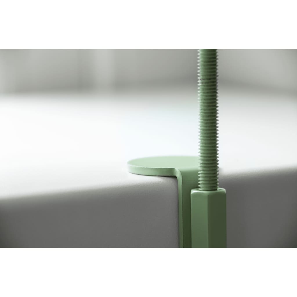 Esschert Design Kasvialusta puristimella pyöreä vihreä M