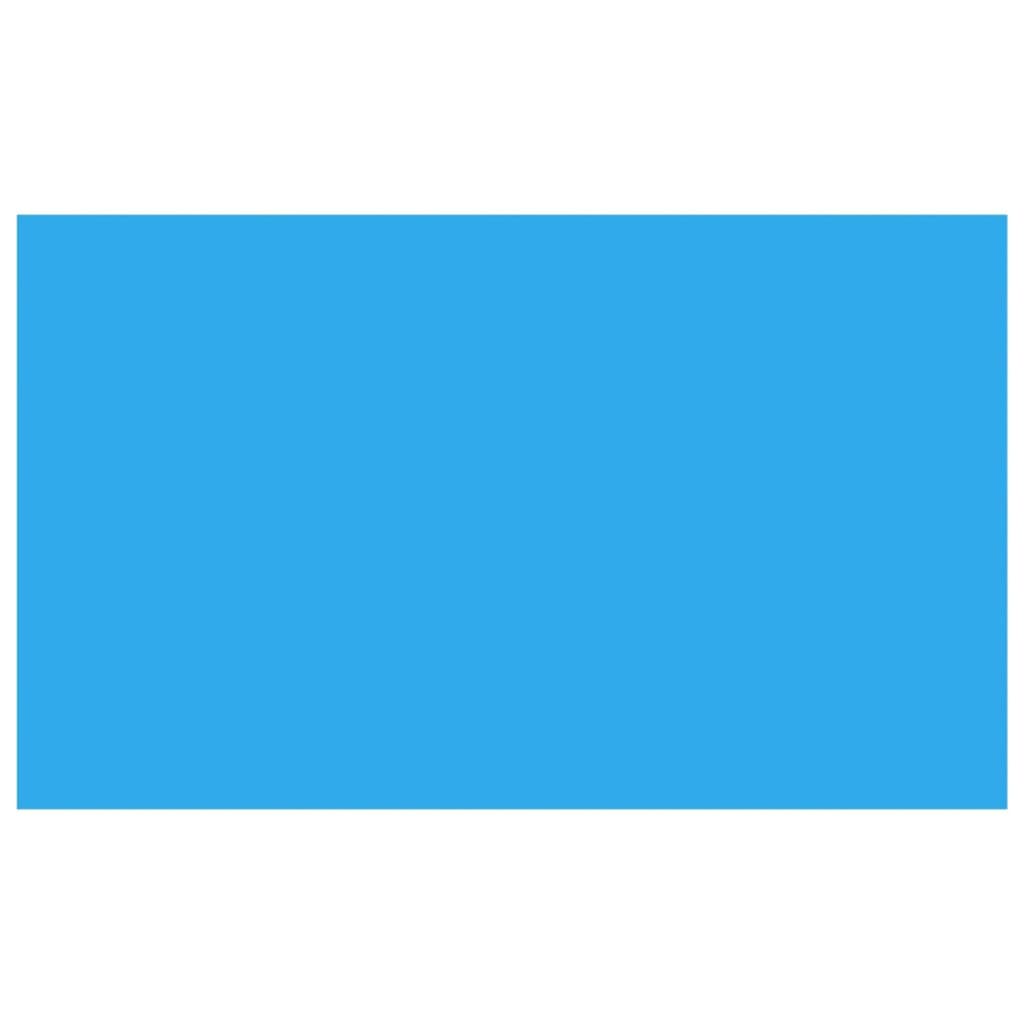 vidaXL Uima-altaan suoja suorakulmainen 500x300 cm PE sininen