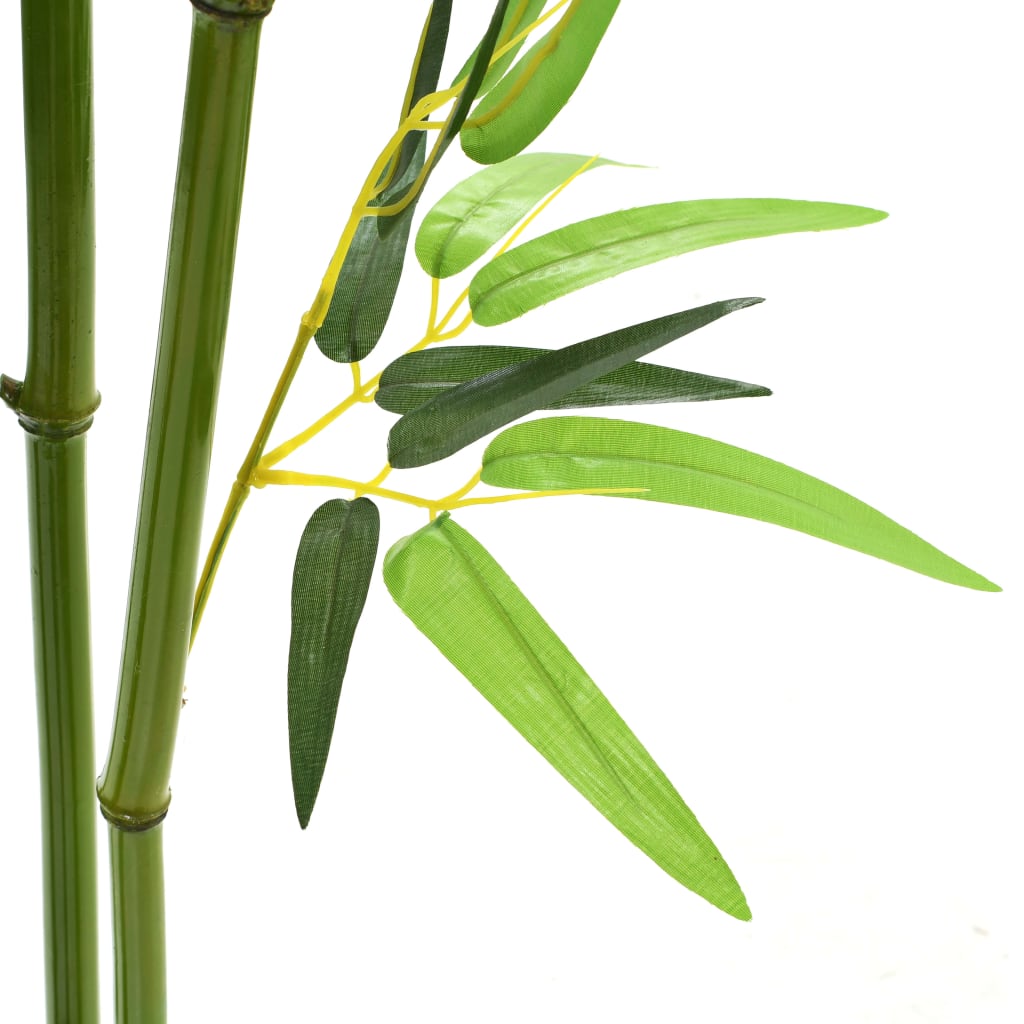 vidaXL Tekokasvi ruukulla bambu 175 cm vihreä