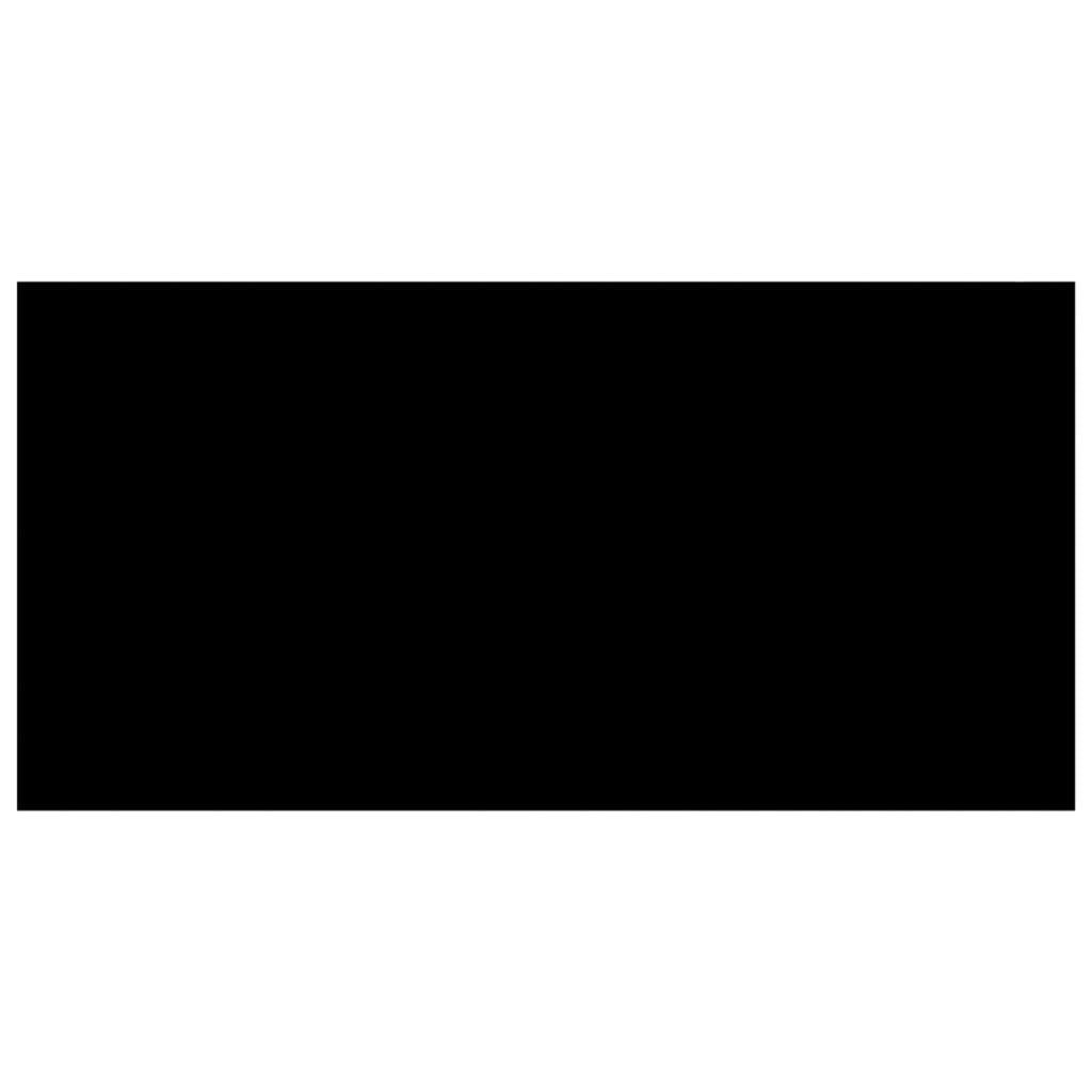 vidaXL Uima-altaan suoja musta 732x366 cm PE