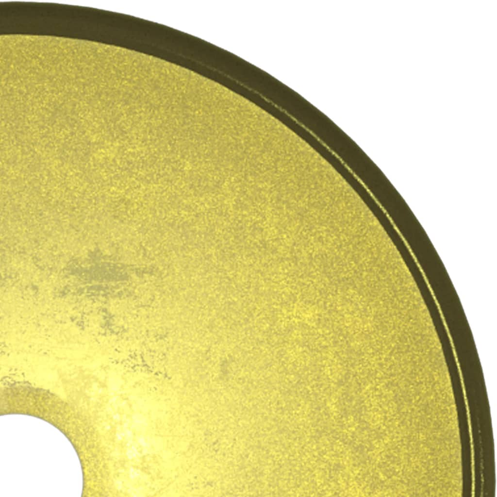 vidaXL Pesuallas karkaistu lasi 30x12 cm kulta