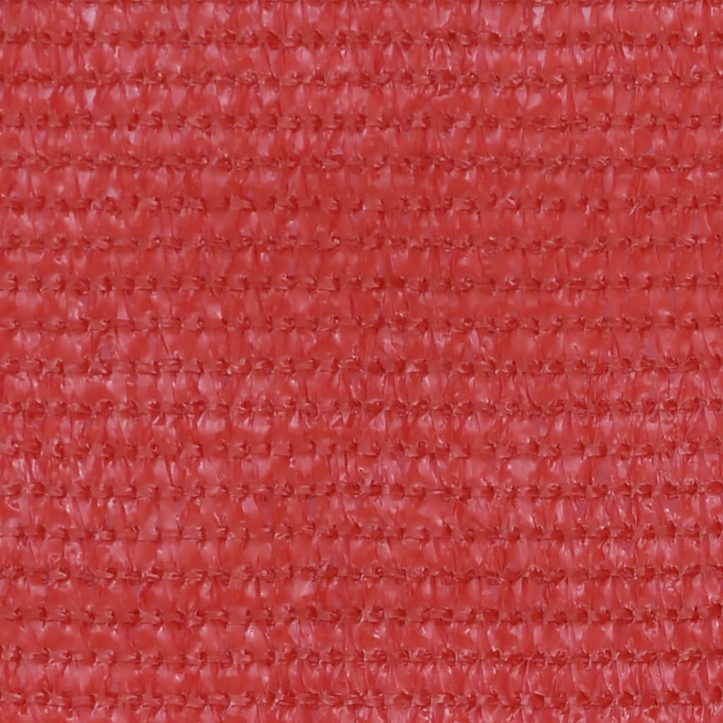 vidaXL Parvekkeen suoja punainen 90x300 cm HDPE
