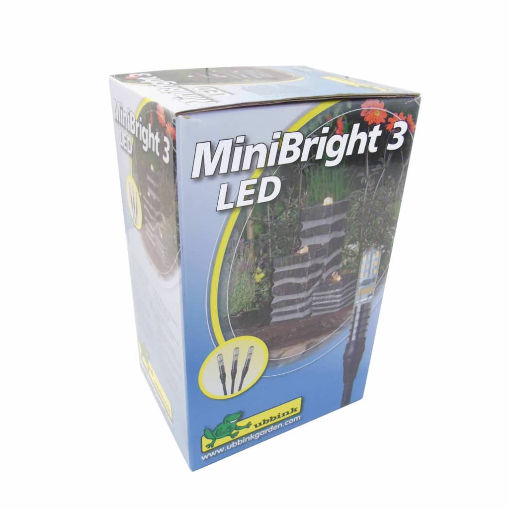 Ubbink Vedenalainen 3-osainen LED-valosarja MiniBright 3x0,5 W