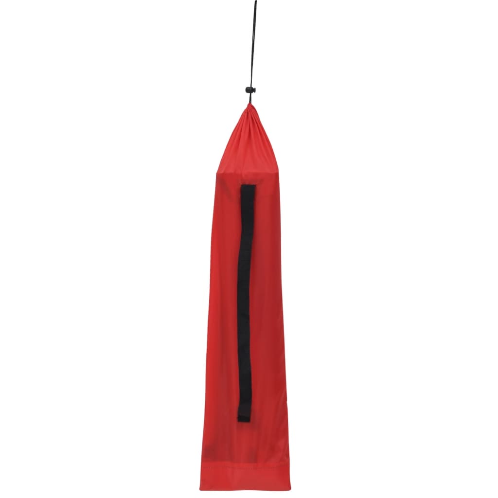vidaXL Retkisänky 180x60x19 cm Oxford-kangas ja teräs punainen