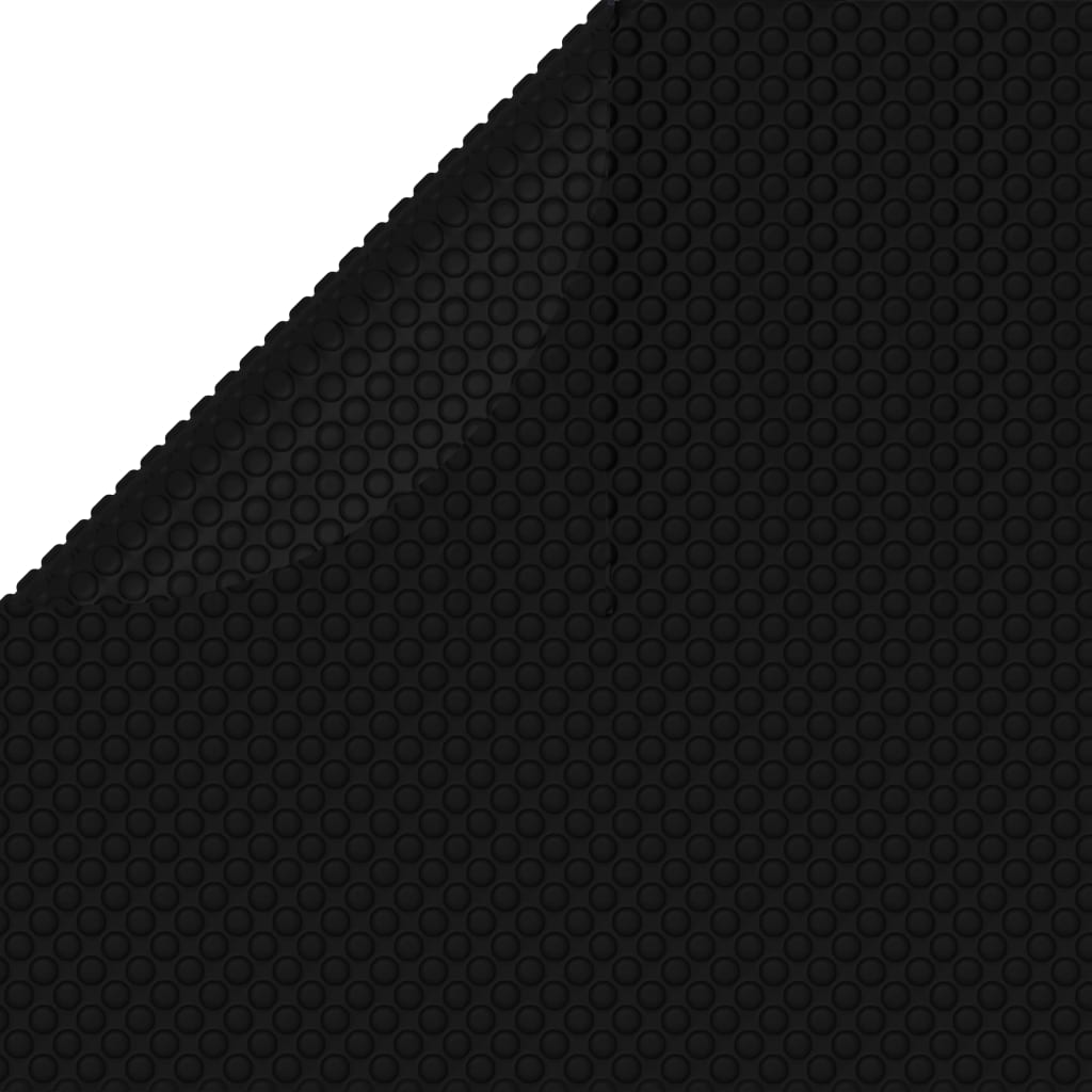 vidaXL Uima-altaan suoja musta 455 cm PE