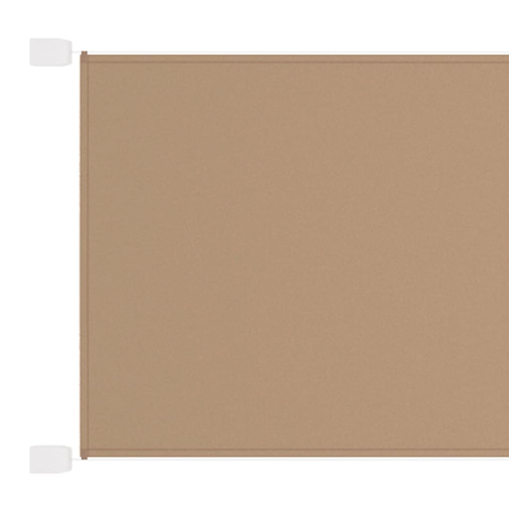 vidaXL Pystymarkiisi harmaanruskea 60x600 cm Oxford kangas