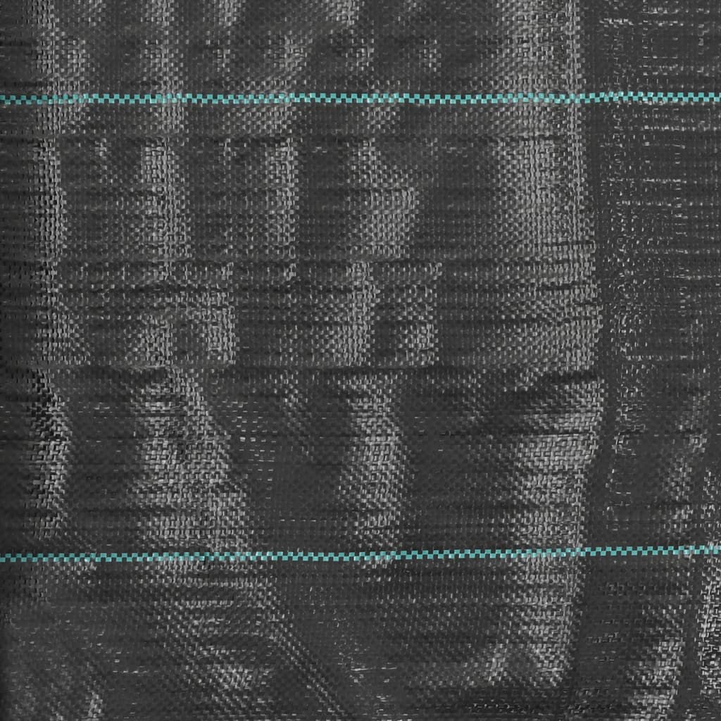 vidaXL Rikkaruohojen ja juurien kontrollointimatto PP 1x10 m musta