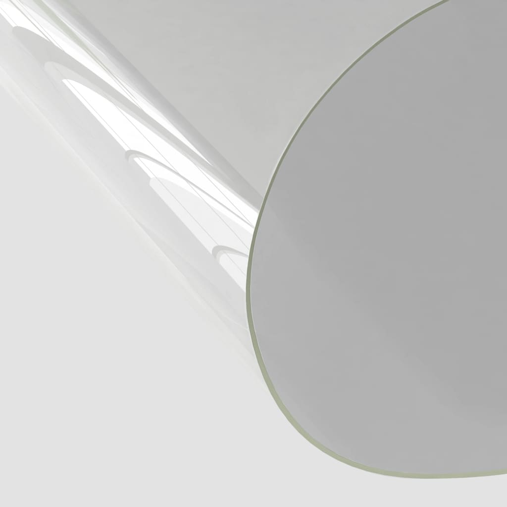 vidaXL Pöytäsuoja läpinäkyvä 100x60 cm 2 mm PVC